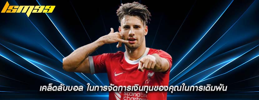 เคล็ดลับบอล ในการจัดการเงินทุนของคุณในการเดิมพัน